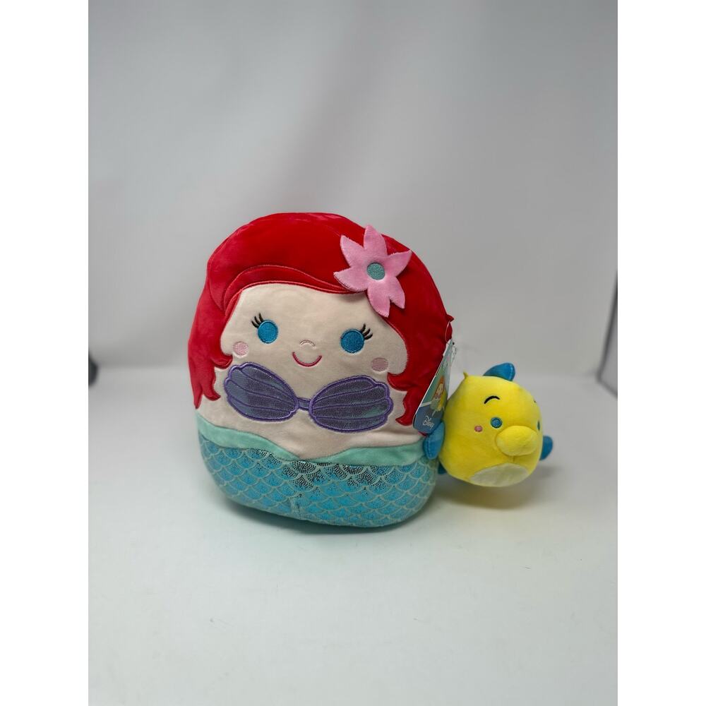 NWT Ariel and Flounder Disney Squishmallow